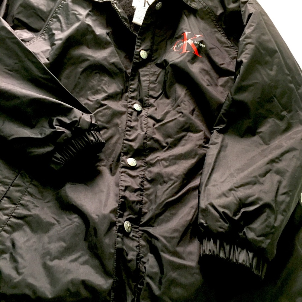 Calvin Klein Jeans black ski/snow coat